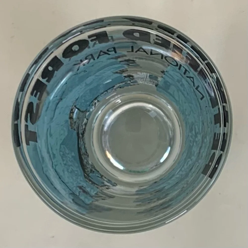 Petrified Forest National Park souvenir shot glass.